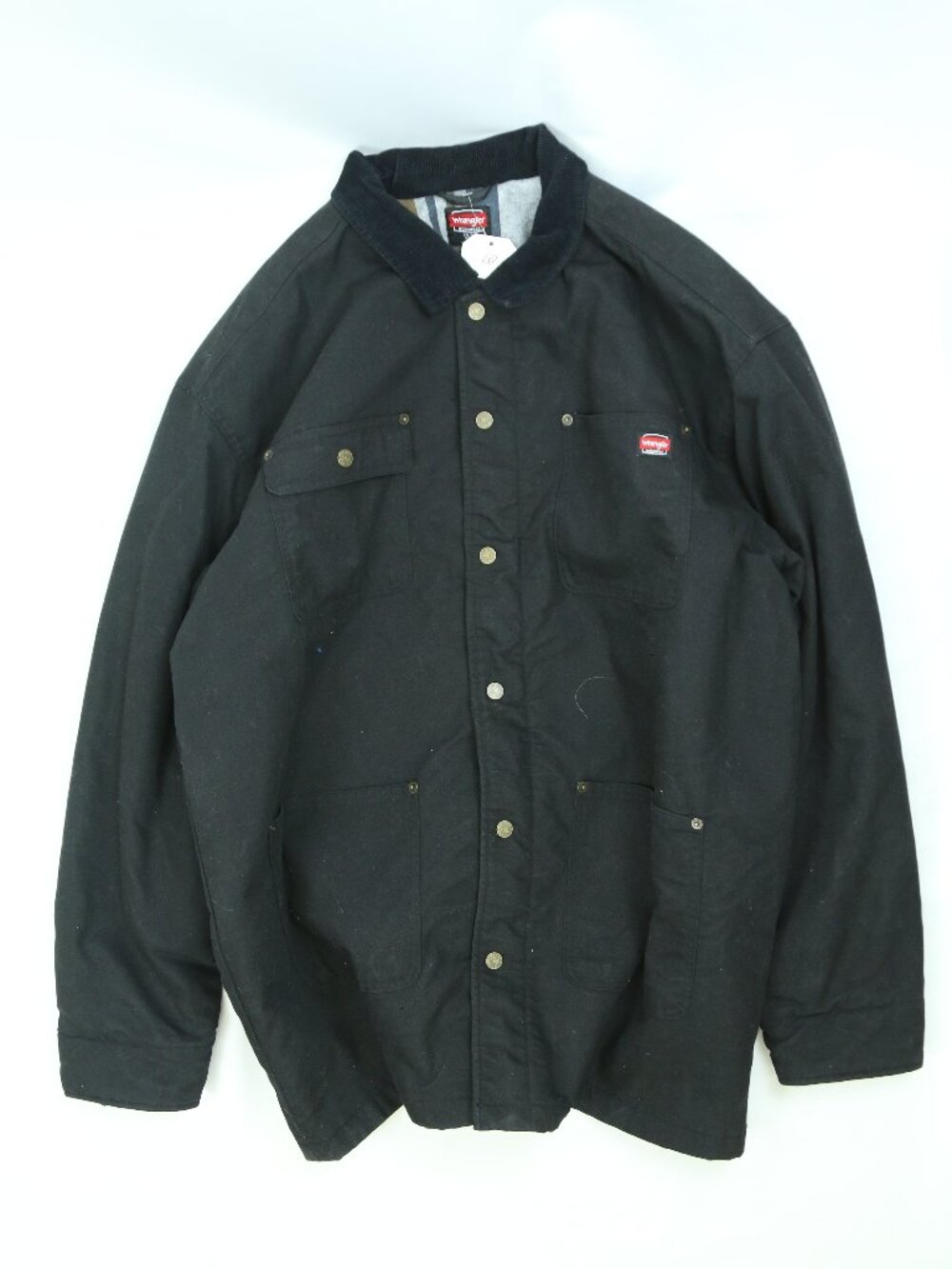 Men's Black Wrangler Workwear Jacket Size XXL